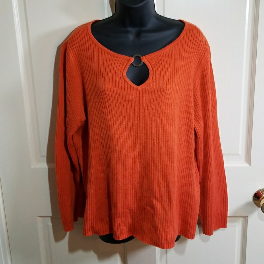 Orange Lane Bryant 18 20 Halloween Top Vintage